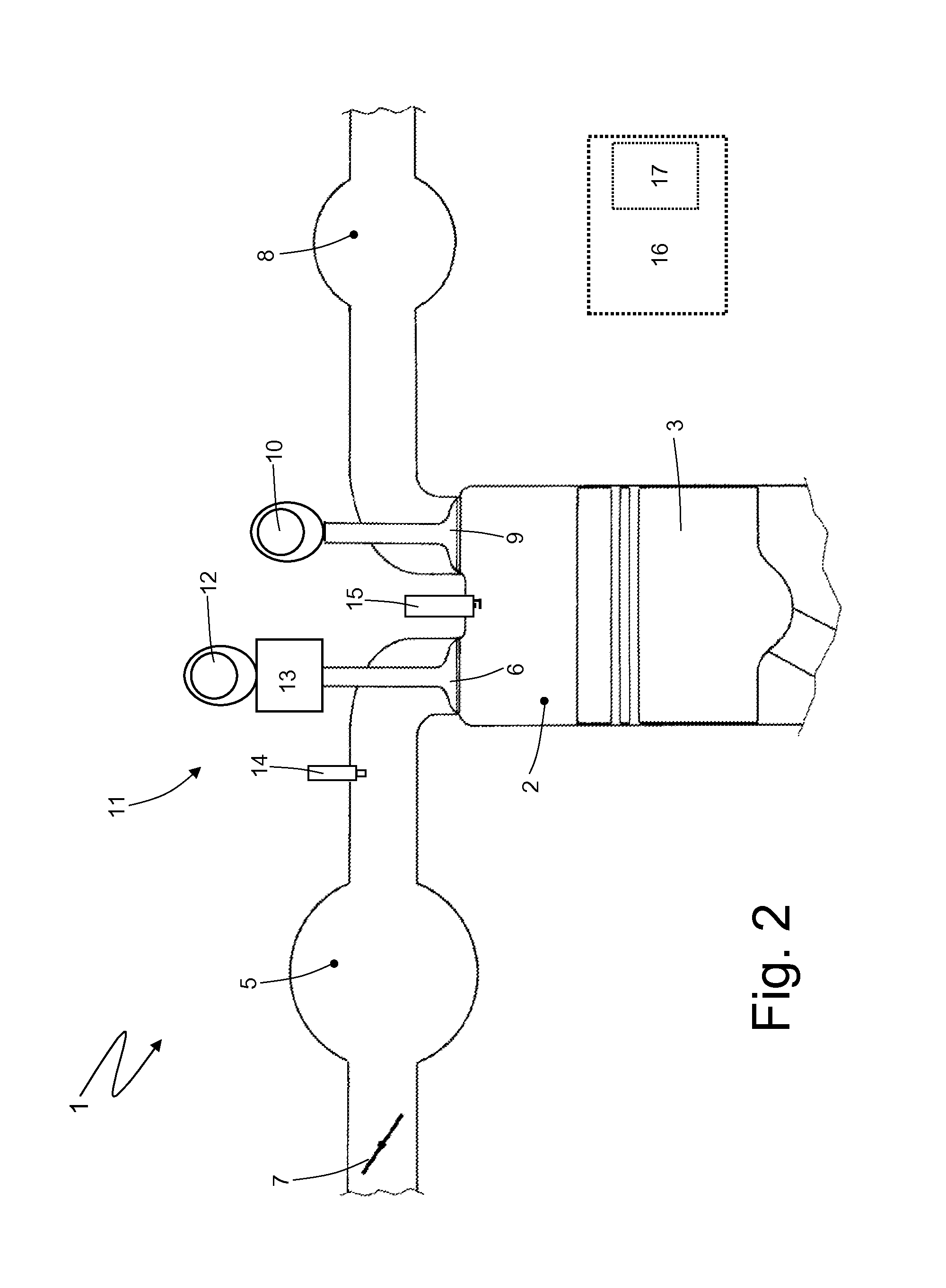 Method of controlling knocking in an internal combustion engine equipped with a device for controlling the opening of inlet valves