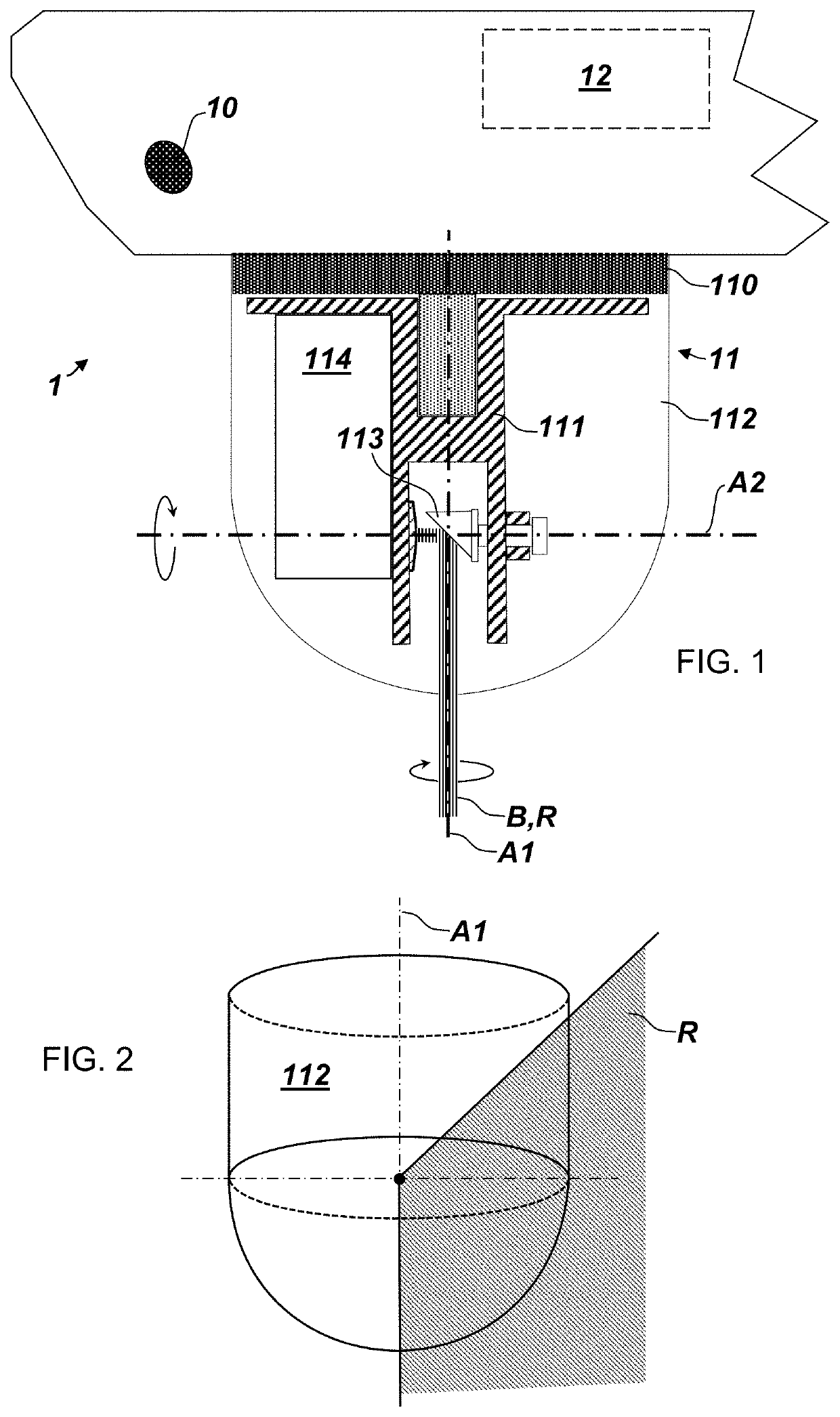 Construction machine with measuring system and construction site measuring system