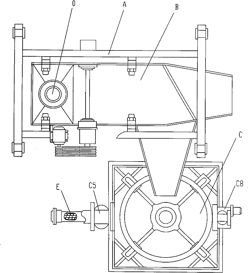 Combined type solid-liquid separation device
