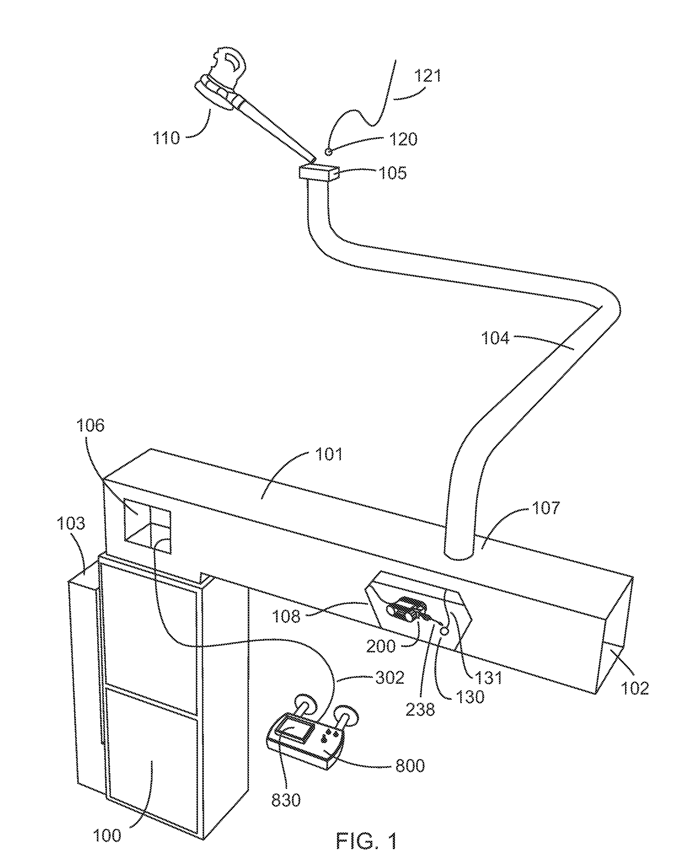 Remote controlled vehicle for threading a string through HVAC ducts