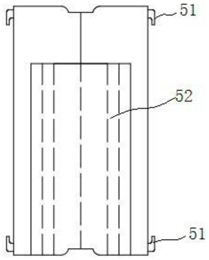 Forest fog water interception flux collecting device