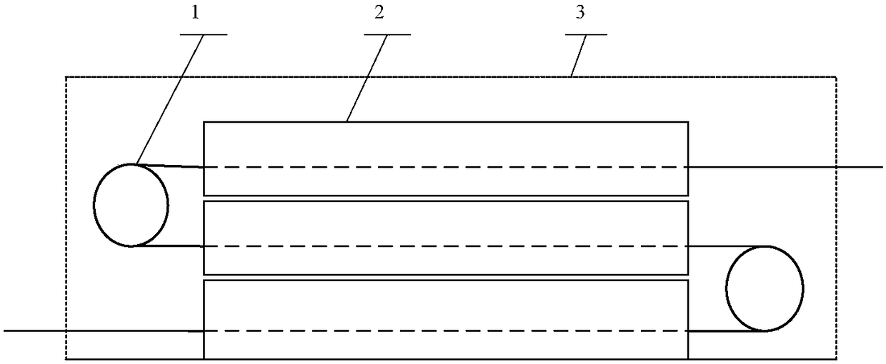 Heat treatment method and heat treatment device of polyimide fiber