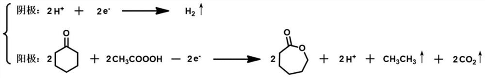 Method for preparing epsilon-caprolactone from cyclohexanone