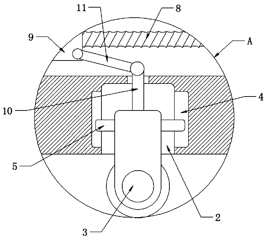 Die holder locking device of extruding machine