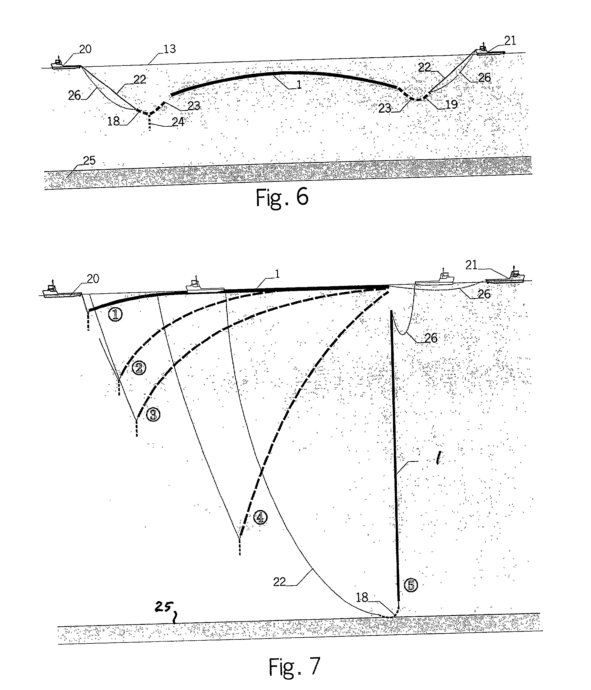 Tension leg and method for transport, installation and removal of tension legs pipelines and slender bodies