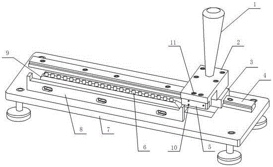 Inductance wire tail cutting device