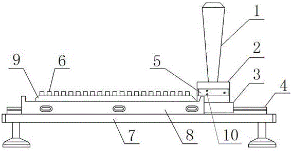 Inductance wire tail cutting device