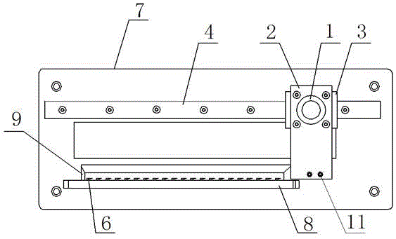 Inductance wire tail cutting device