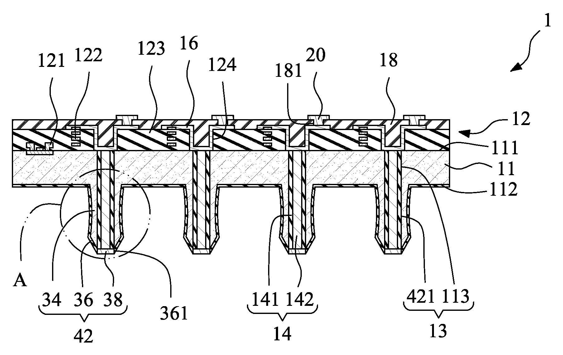 Neural sensing device and method for making the same
