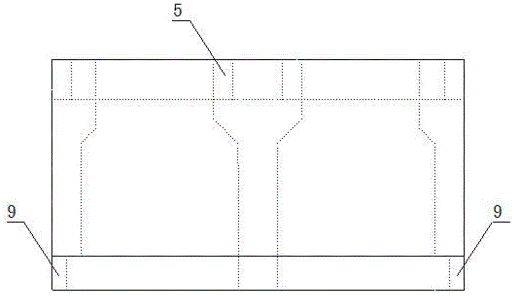 A kind of hollow brick for rapid wall-building