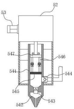 Precise multi-channel structural adhesive dispensing device used for automobile battery substrate