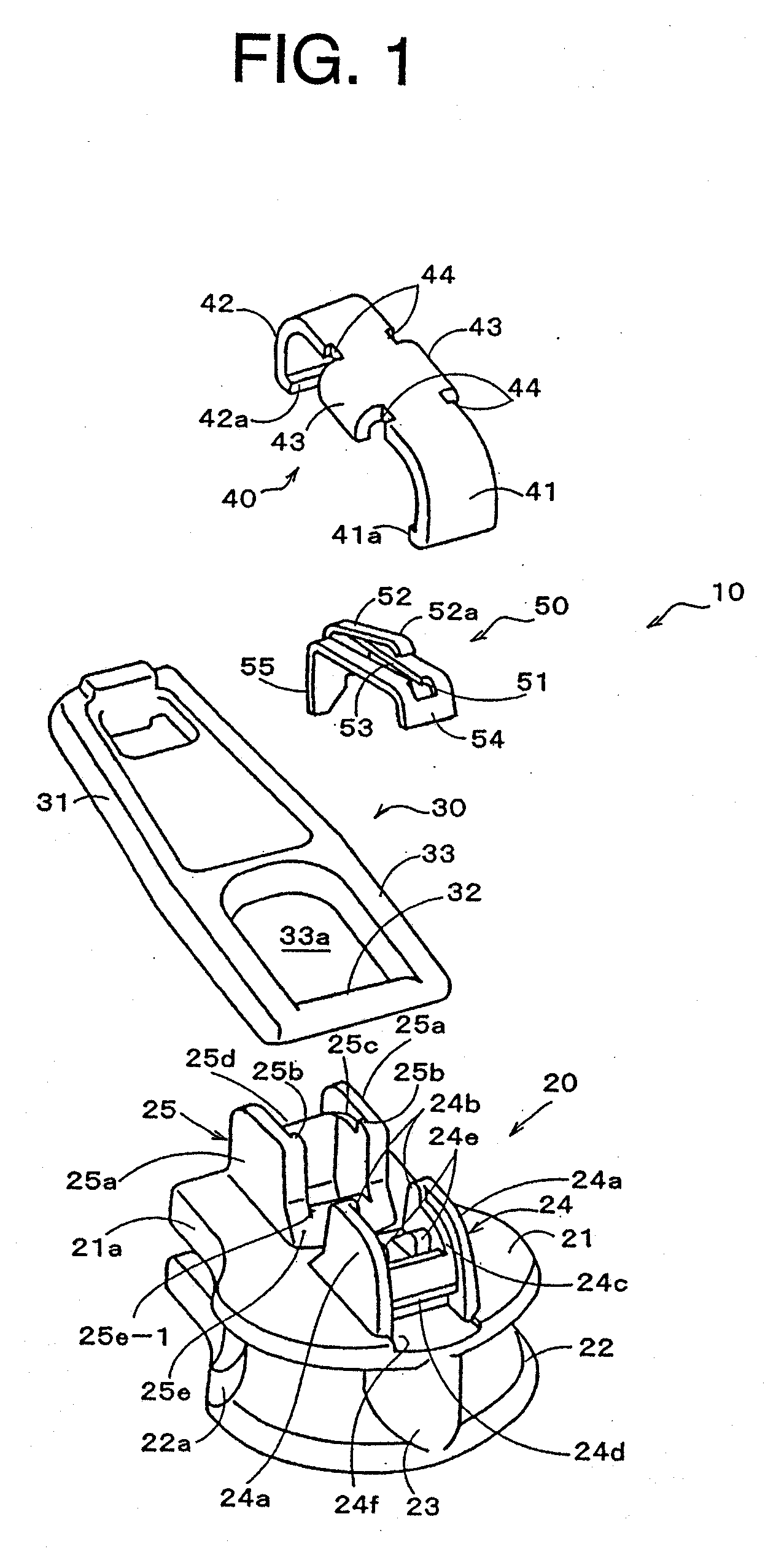 Slider for slide fastener having a spring body mounted thereon