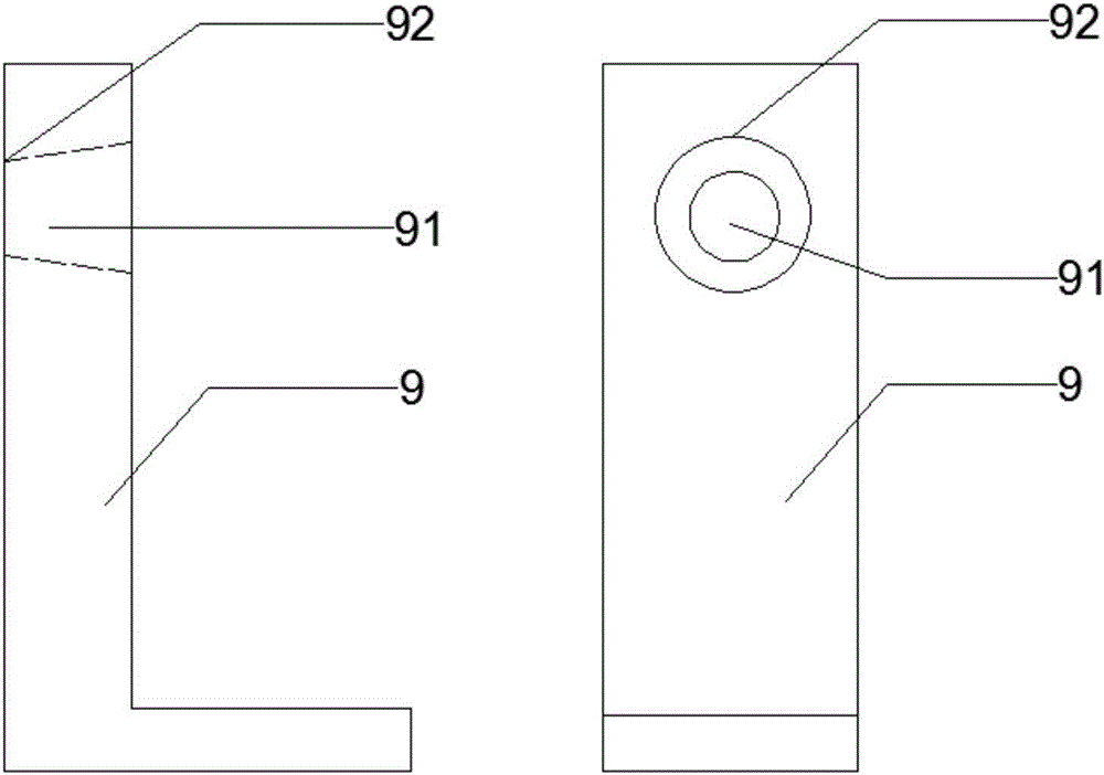 Plastic injection mold capable of cutting off remnants in mold