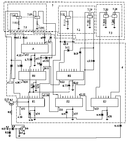 Operational amplifier controlled animation display conductivity test instrument