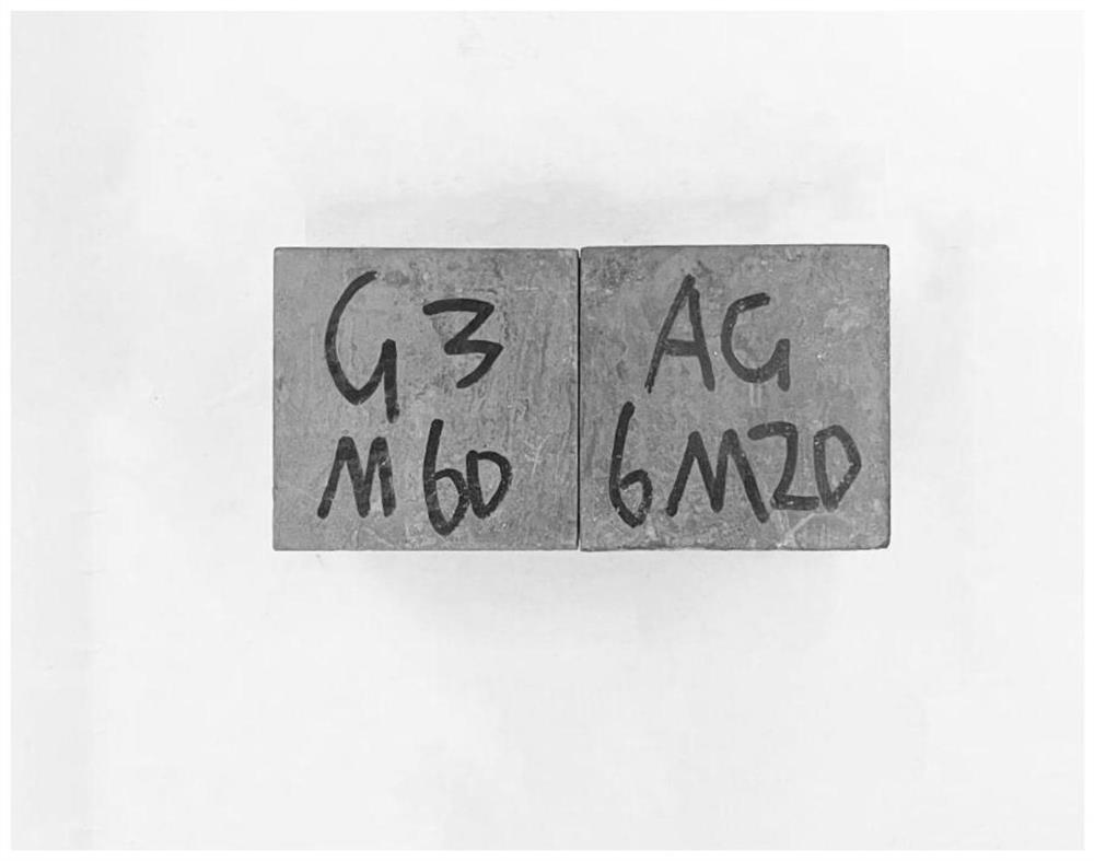 A kind of magnetite-intelligent graphite composite phase conductive concrete