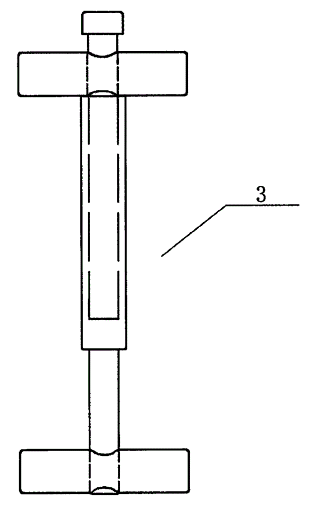 Connecting method for demountable wooden door