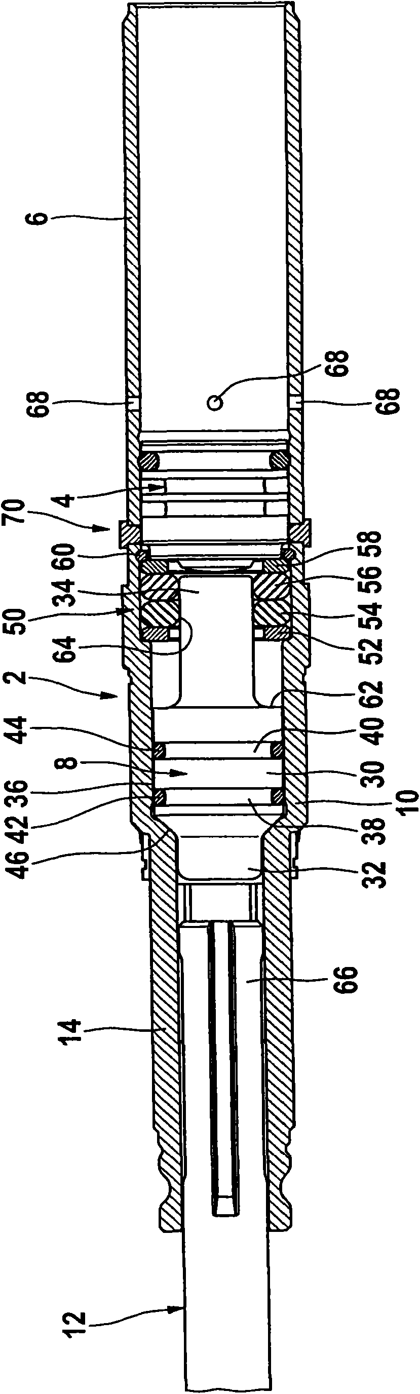 Portable machine tool with striker capture device and/or striker damping device