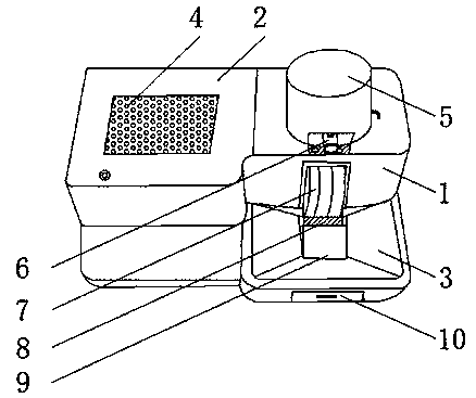 Lens trimming and fine grinding machine