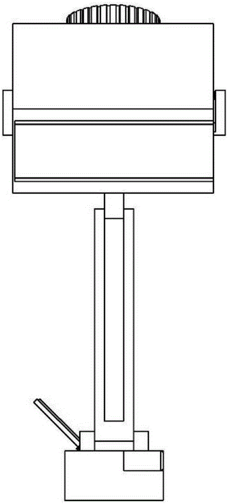 Light-adjustment, temperature-control and energy-saving table lamp