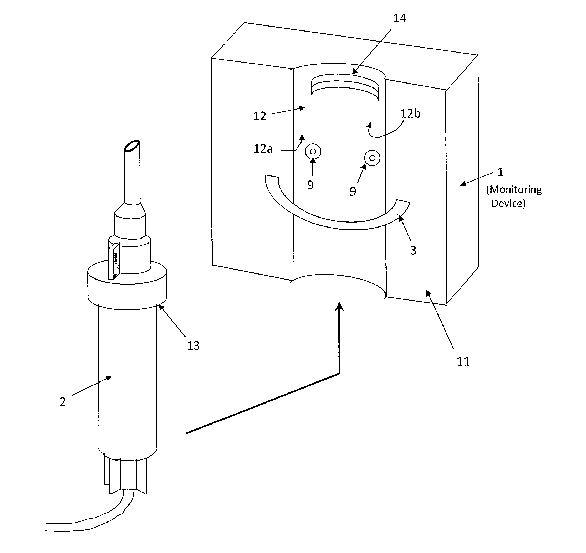 Automated intravenous monitoring device