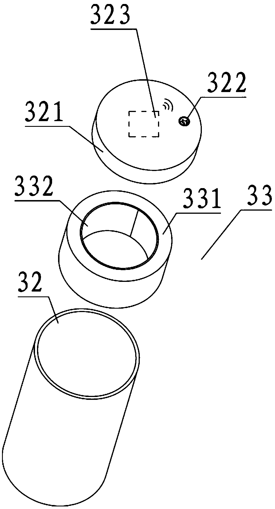 Remotely controlled oil well production and injection device, ultrasonic transducer, and control method thereof