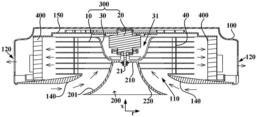 Ceiling-type air conditioner indoor unit