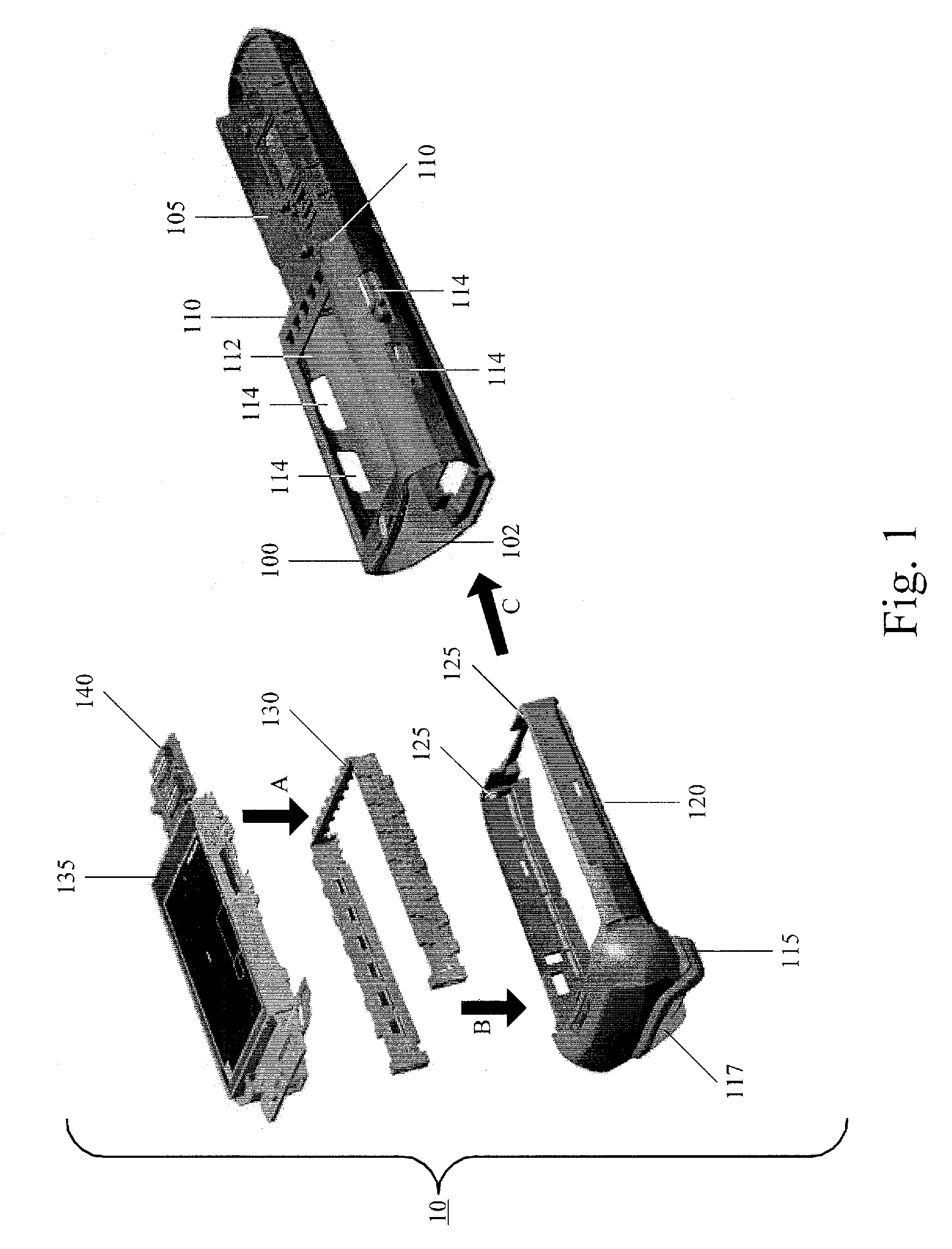 Shock Isolation System for a Mobile Unit with a Monocoque Housing