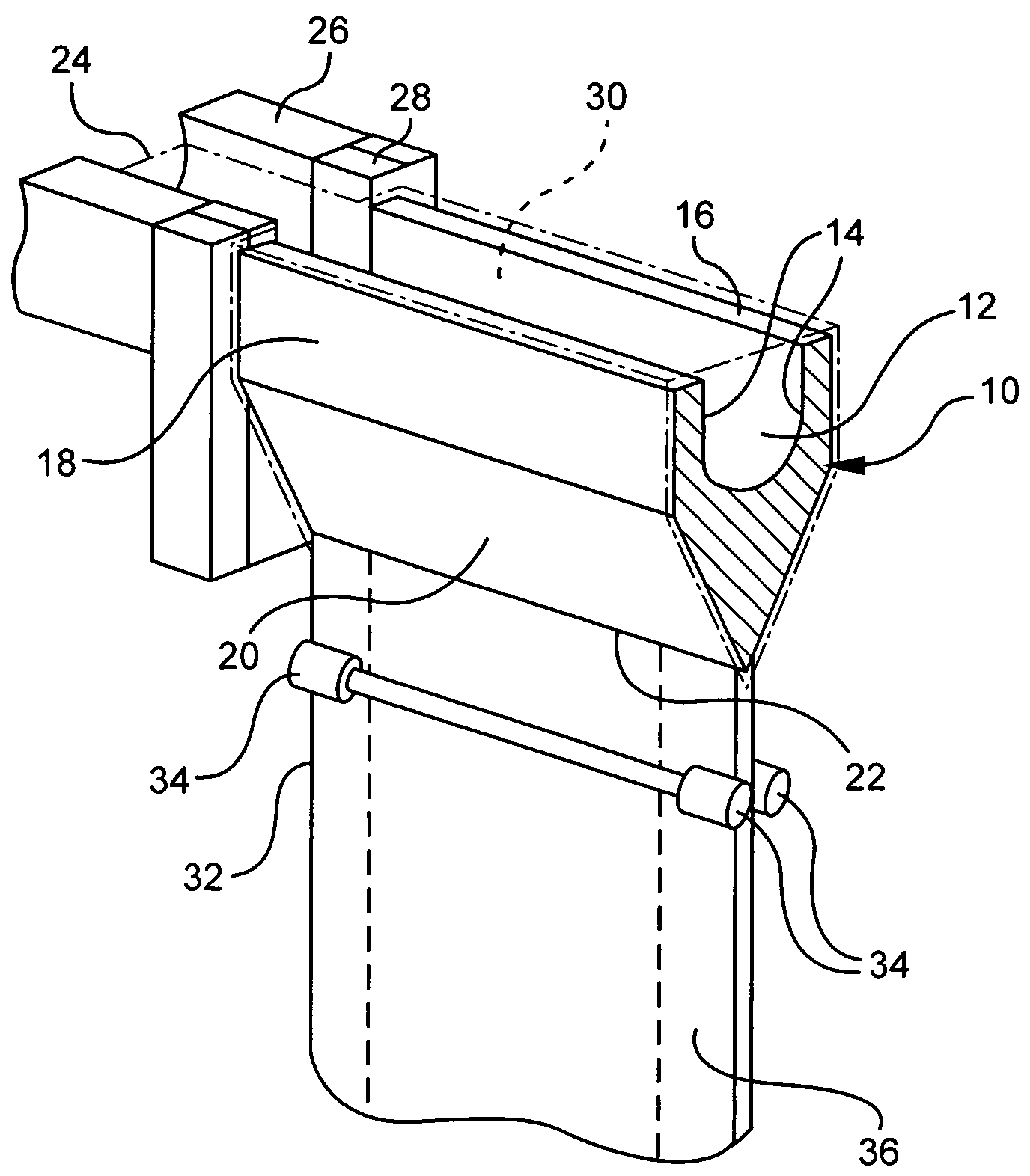 Method of minimizing distortion in a sheet of glass