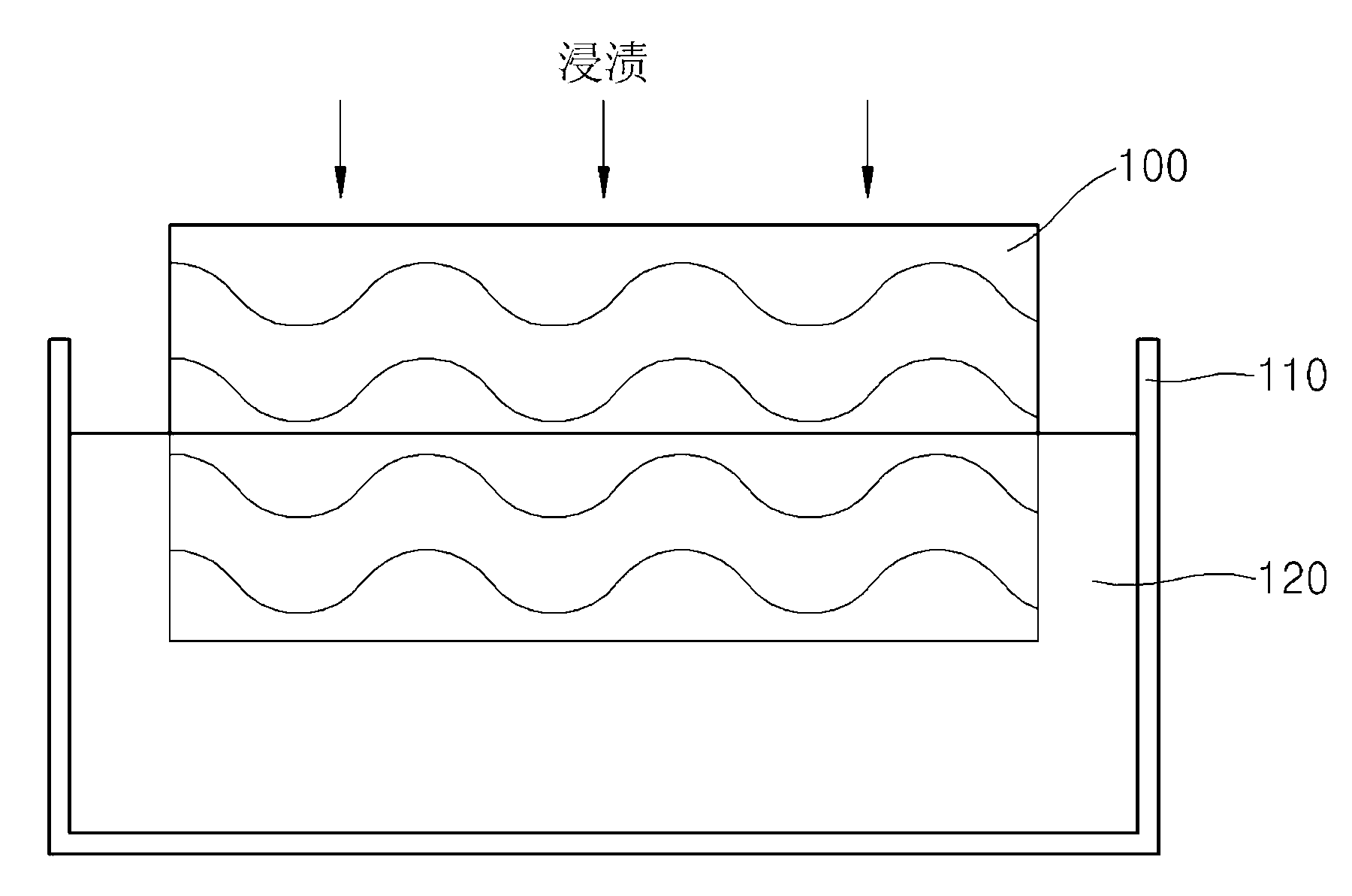 Core material for vacuum insulation panel and manufacturing method for same