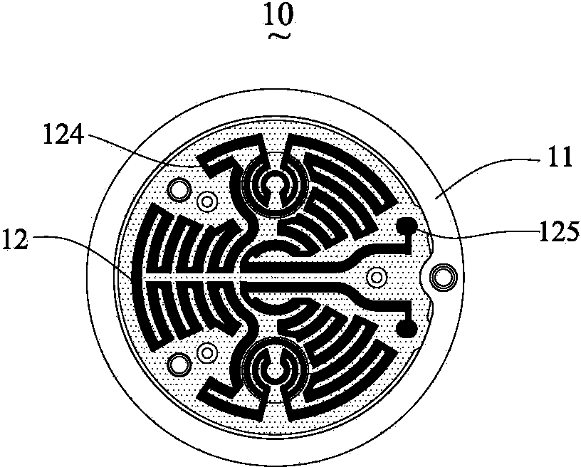 Processing method of thick film heating device, thick film heating container and equipment
