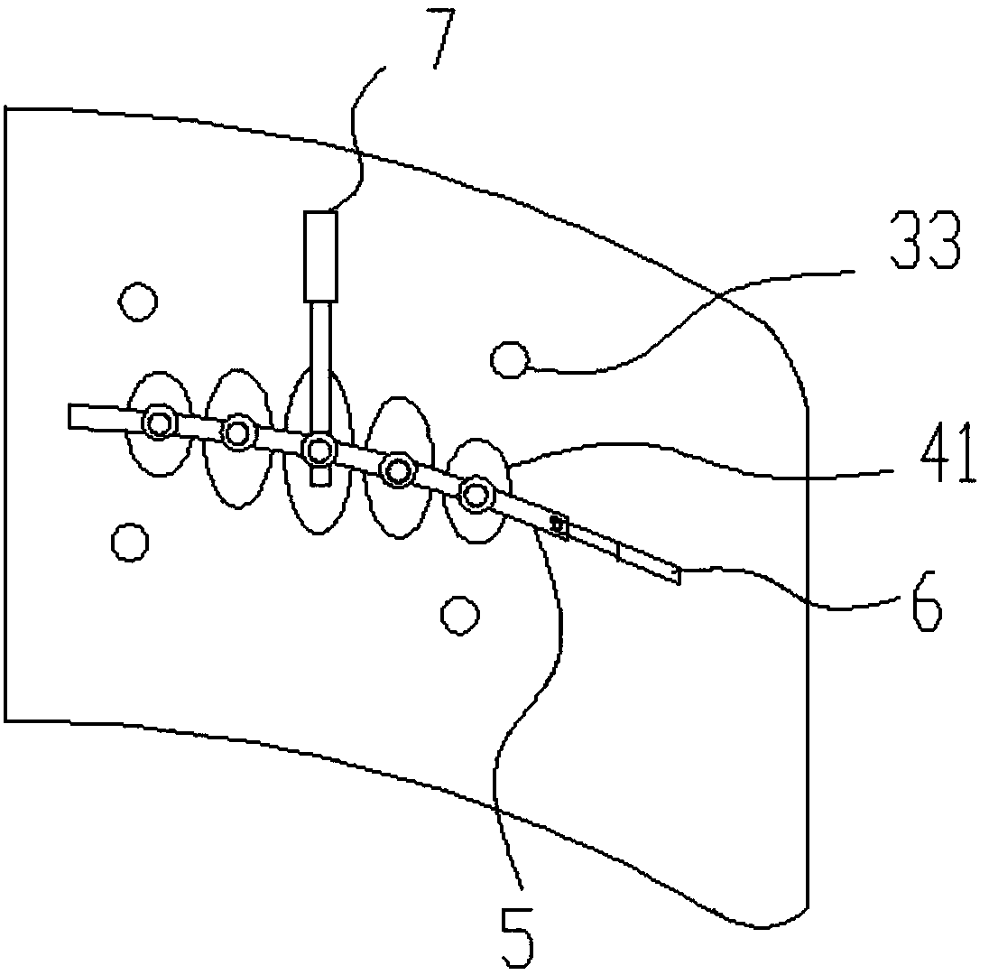 Laser and airbag double-acting myopia rehabilitation instrument