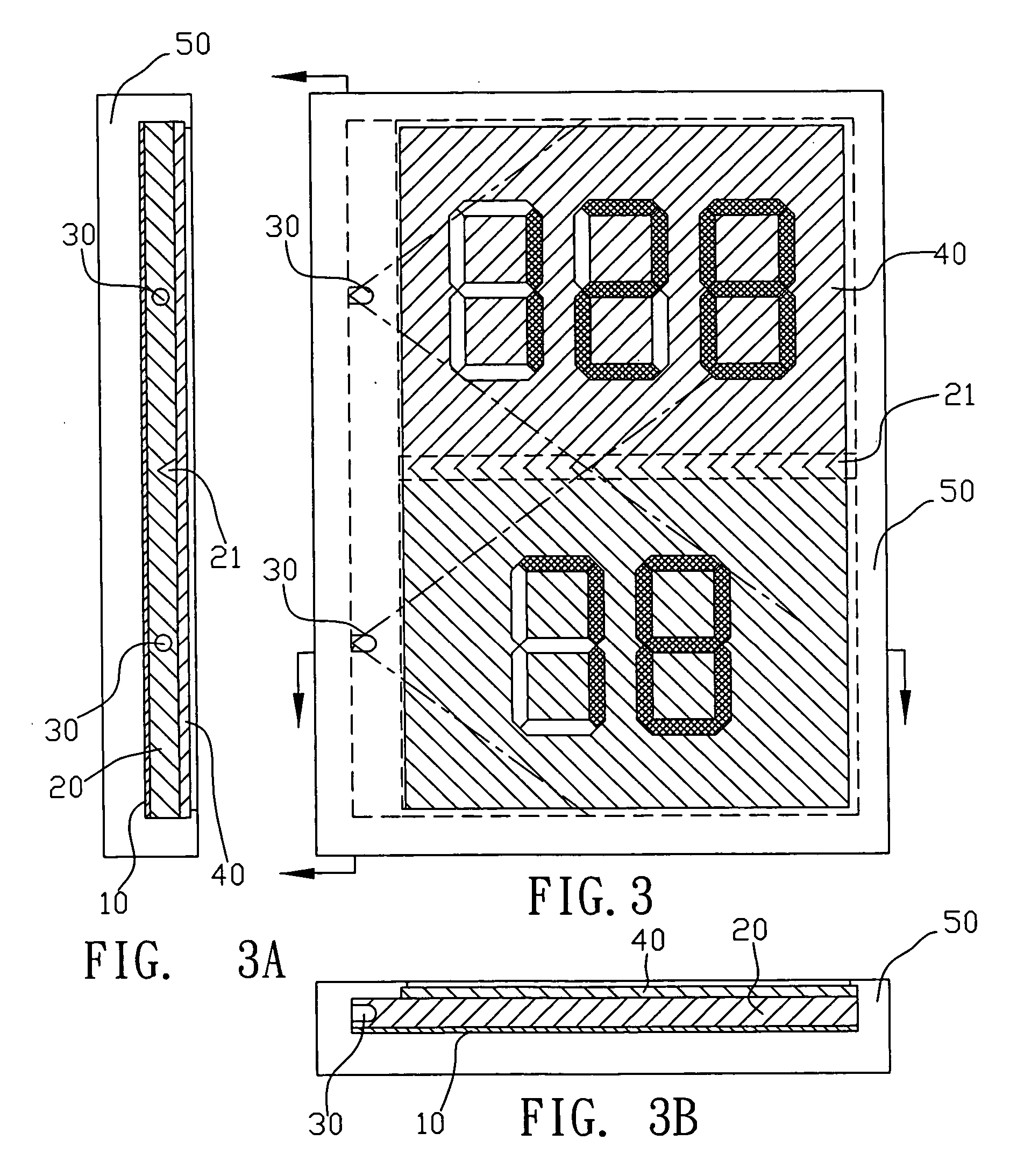 Color blend structure for improving the display of a backlight module of a liquid crystal display panel