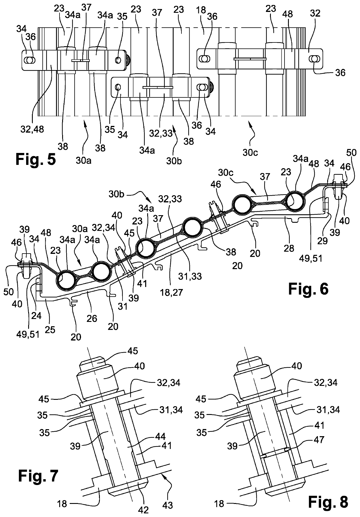 Cooling device for a turbine of a turbomachine