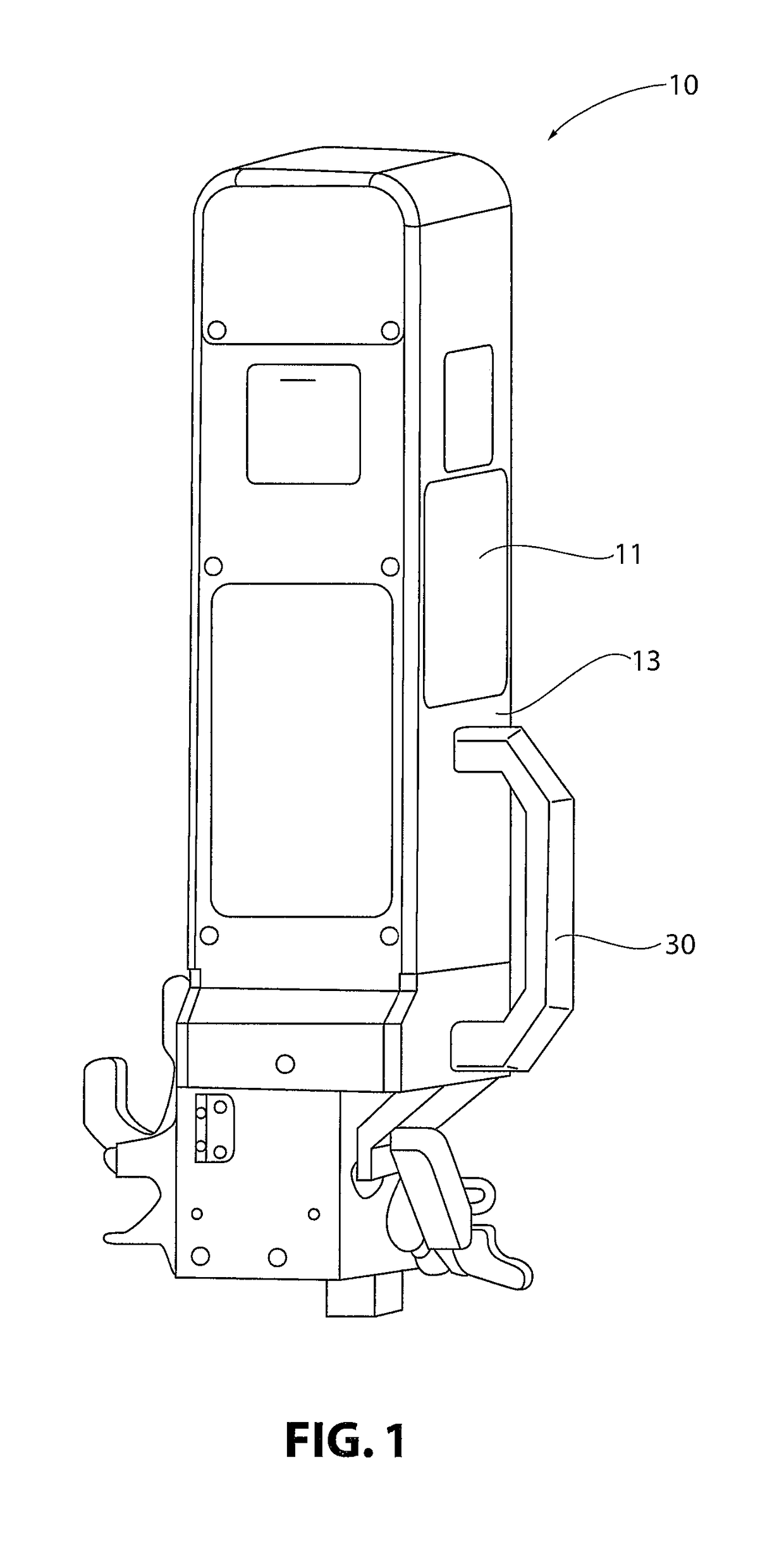 Impact resistant end of train device