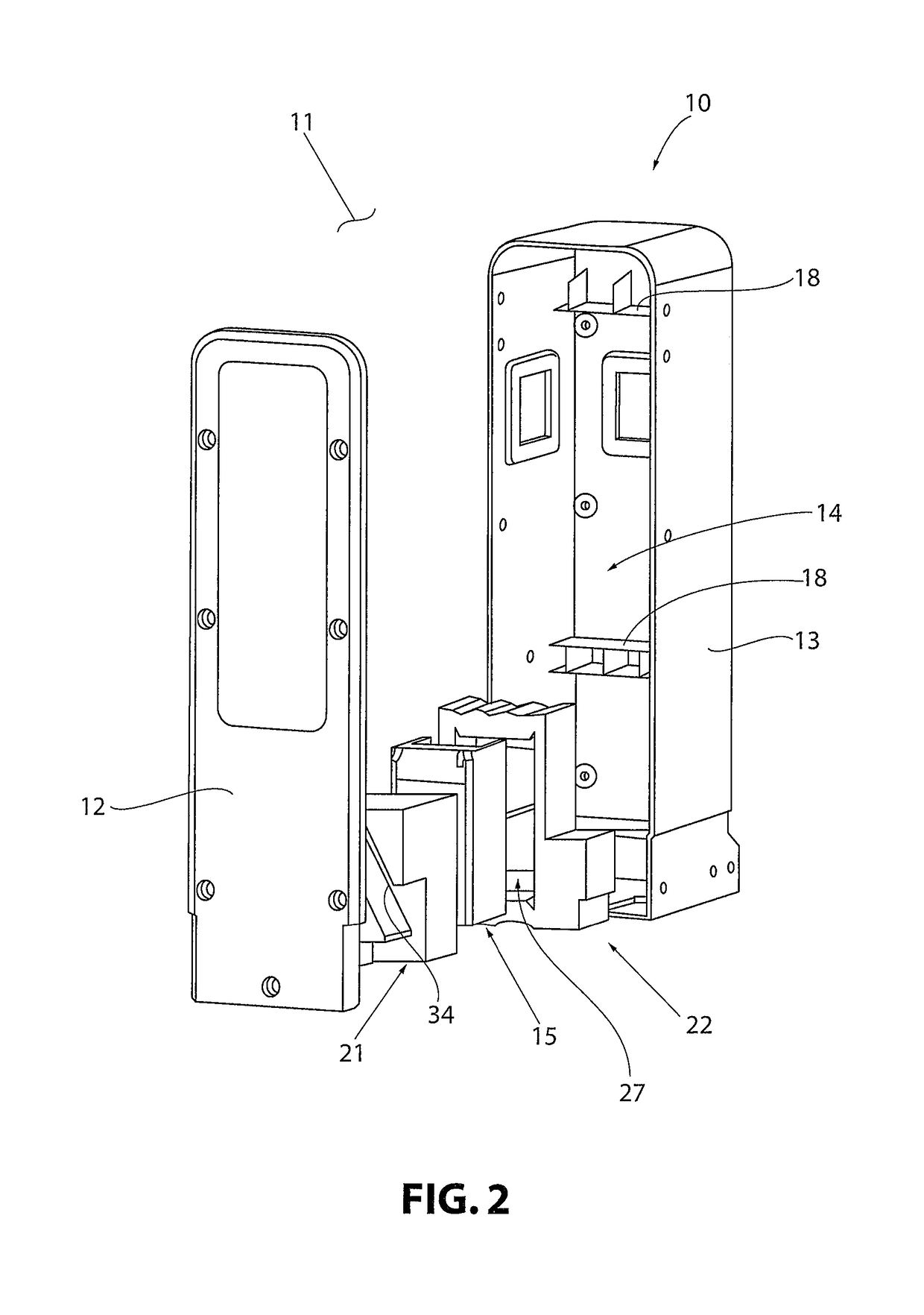 Impact resistant end of train device