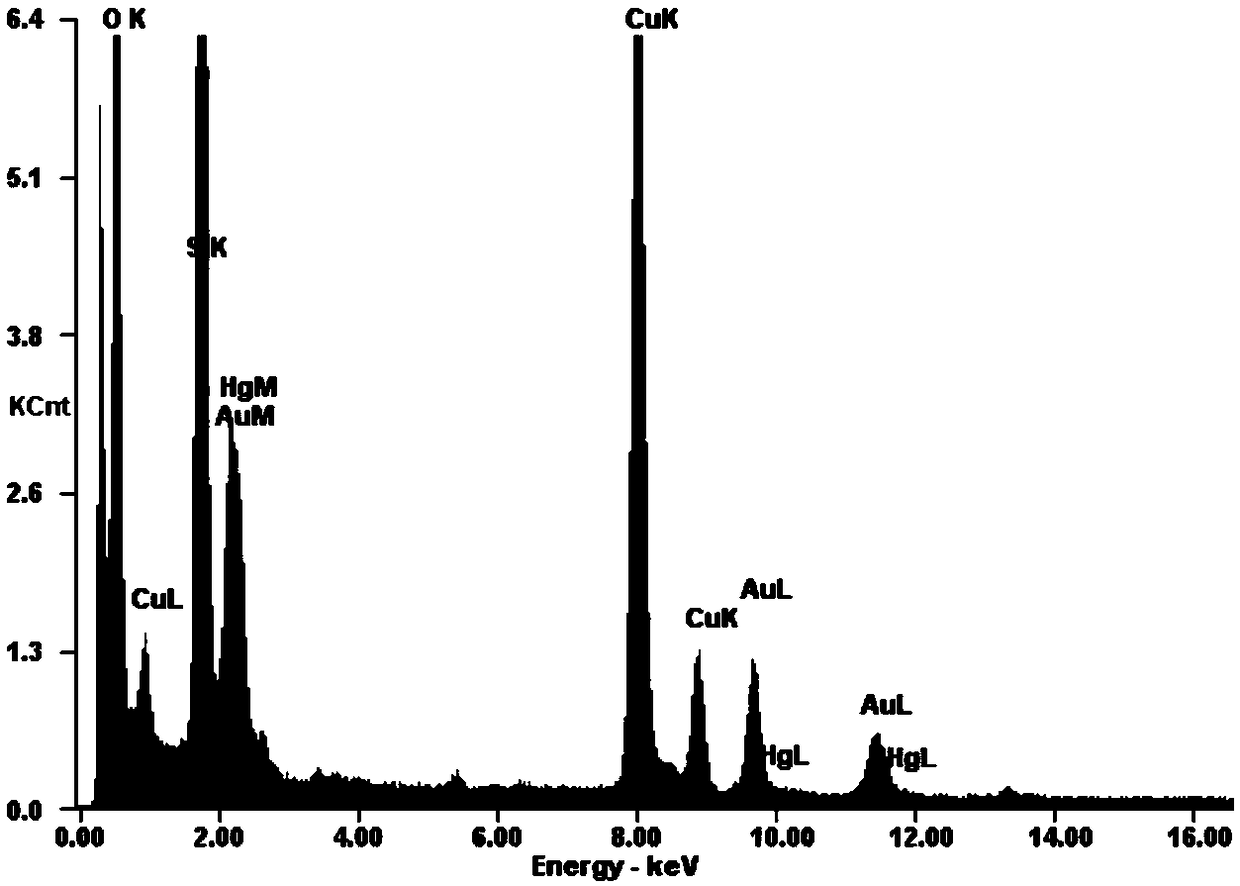 Nano-fluorescent probe as well as preparation method and application thereof