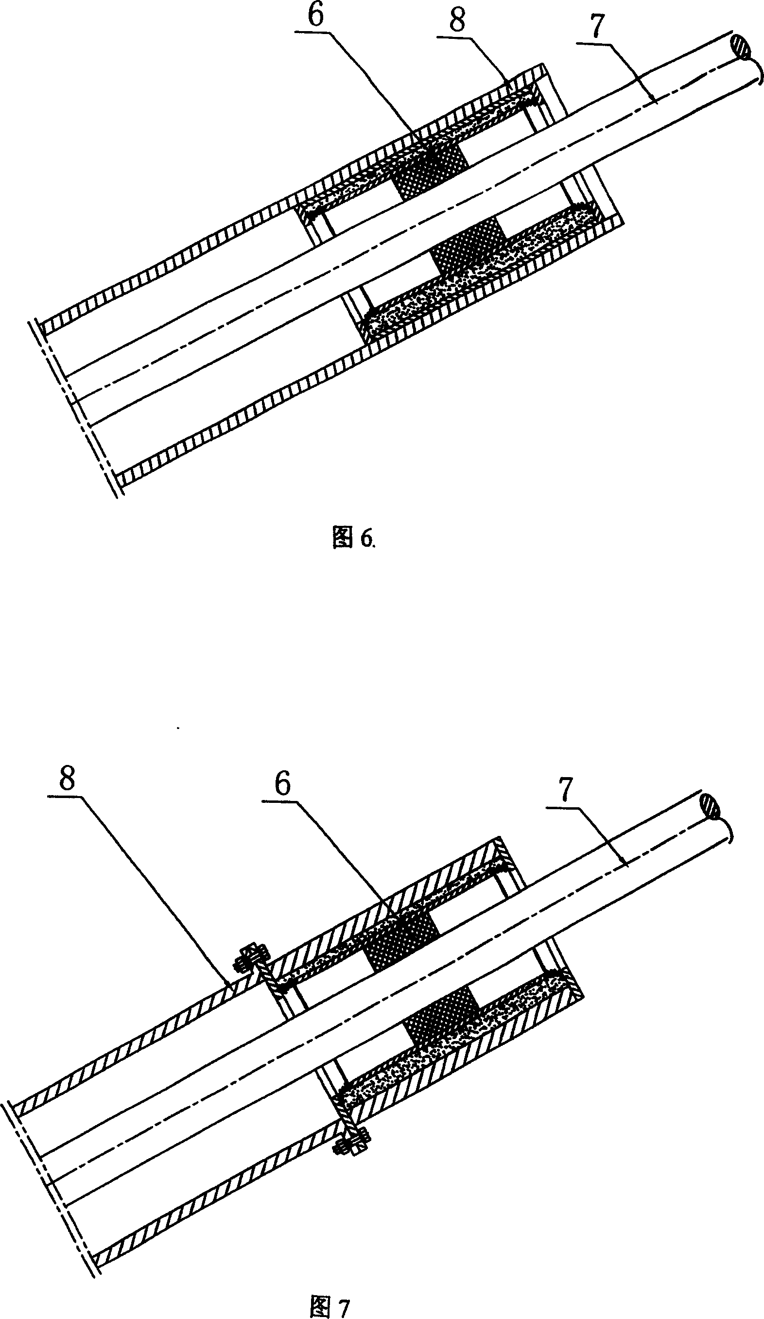 Skew-inhaul-cable deviation-rectifying device
