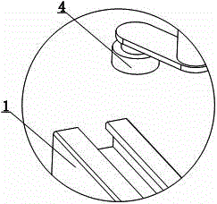 Sliding pillar mechanism capable of sliding in various directions