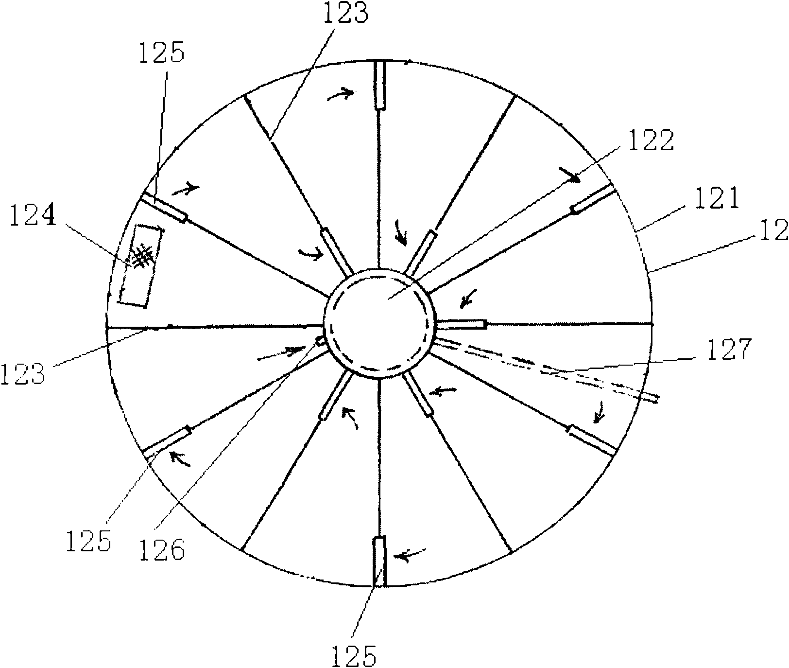 Method and system for recycling and purifying treatment of biogas slurry