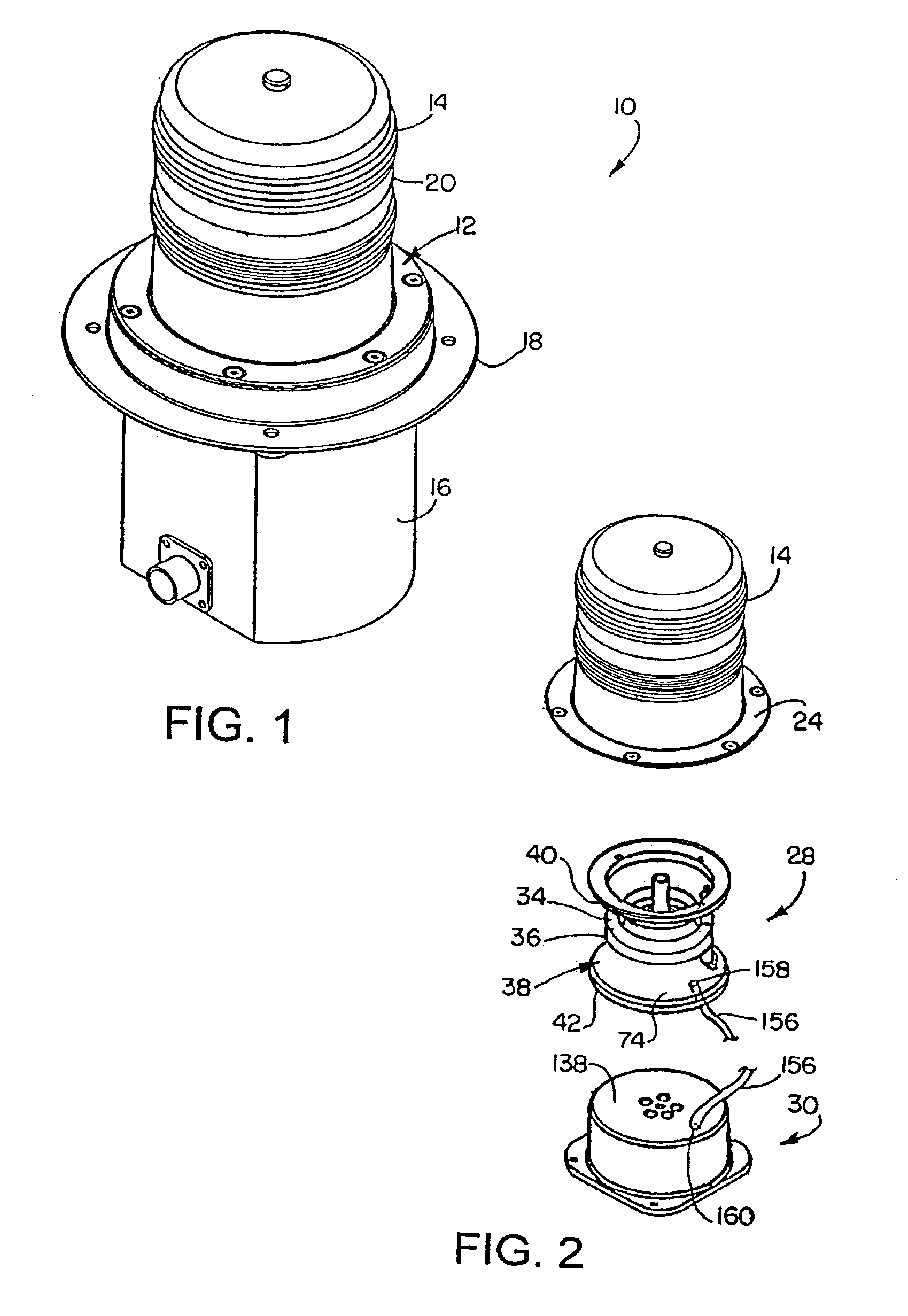 Recognition/anti-collision light for aircraft