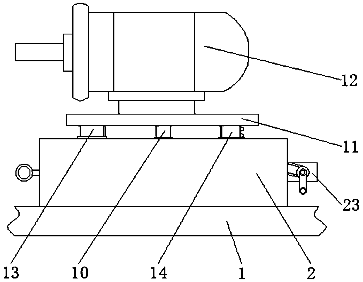 A car micro-motor that is easy to install