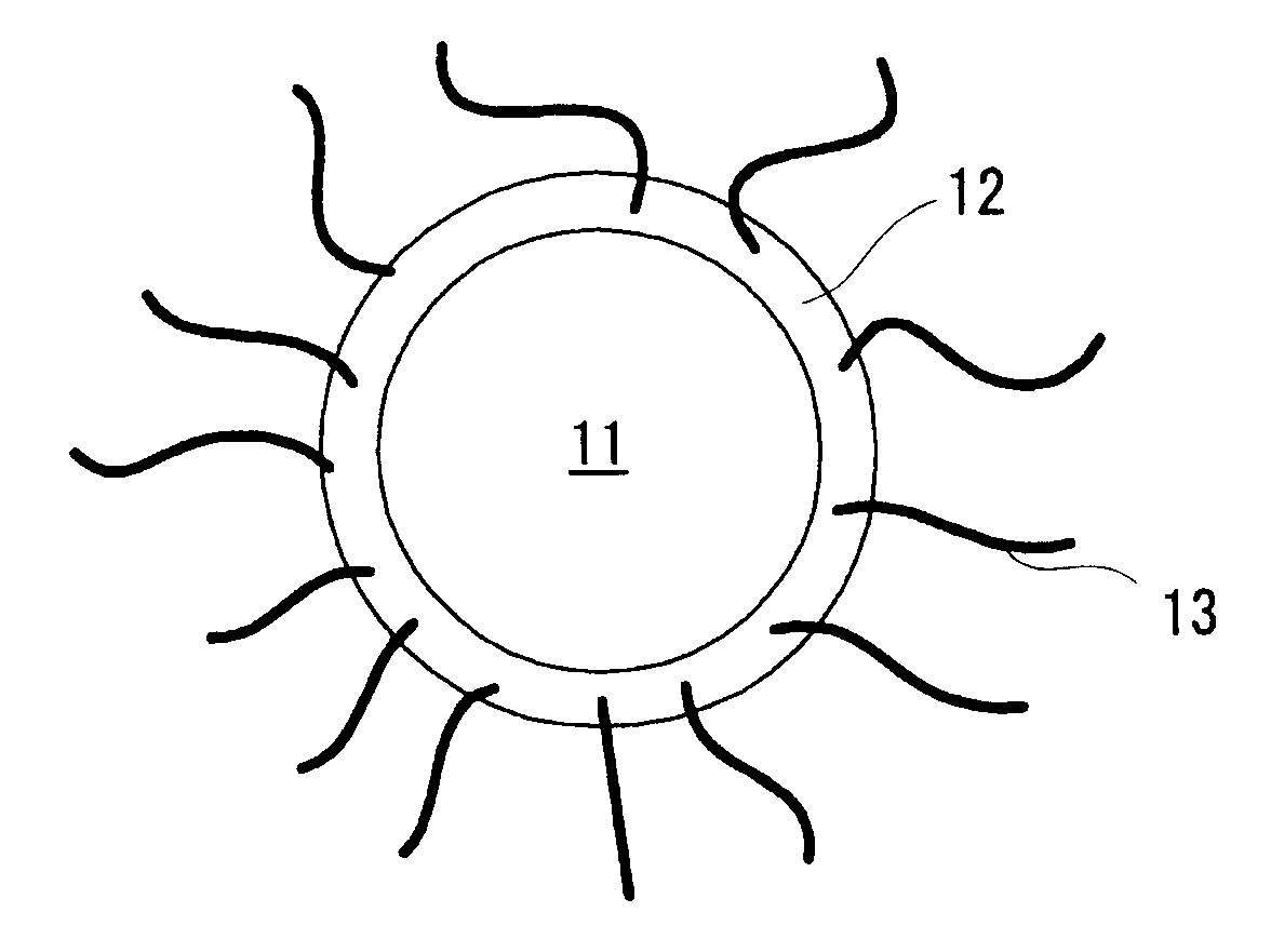 Electrode for secondary battery and production process for the same and secondary battery