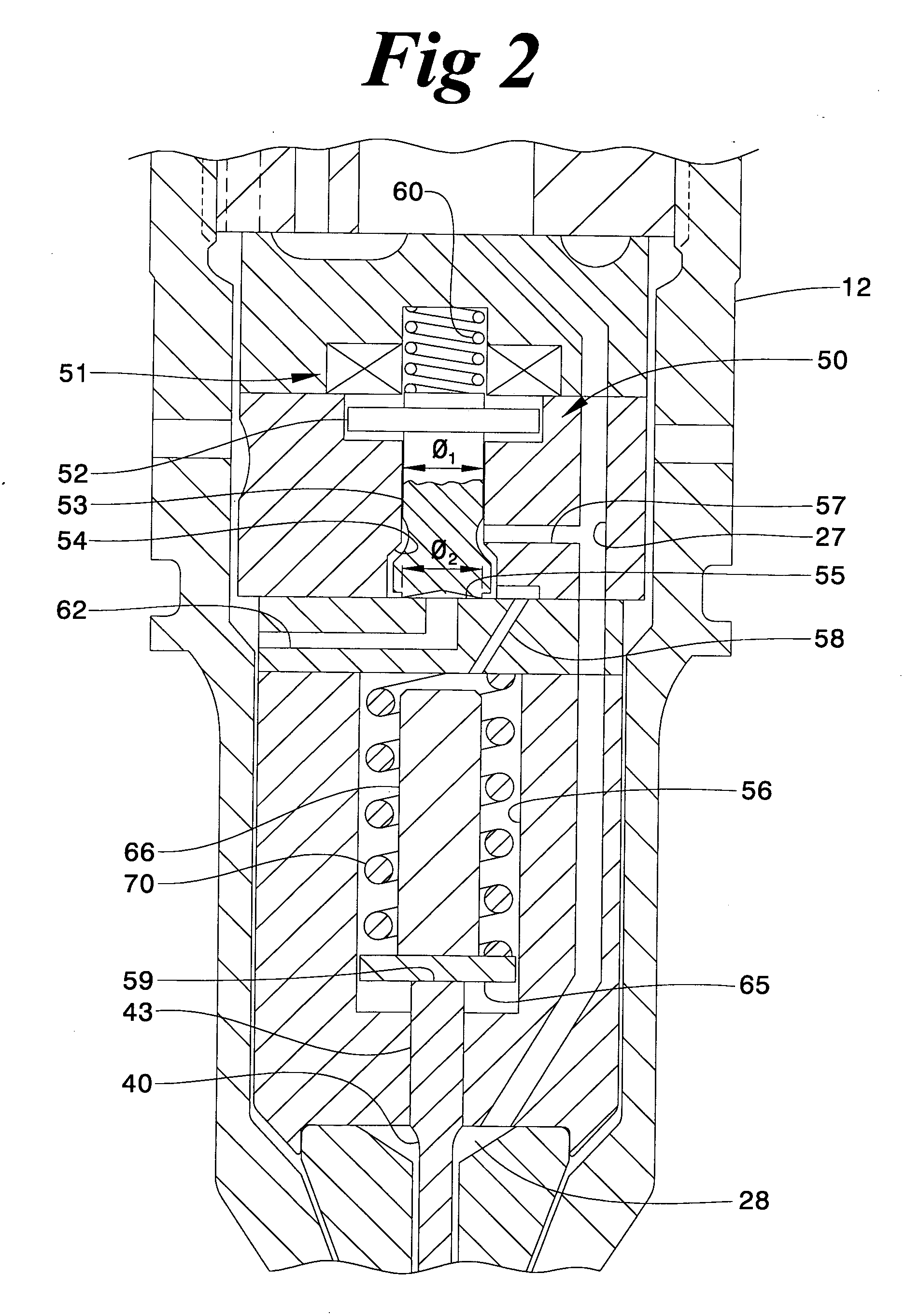 Electronic unit injector with pressure assisted needle control