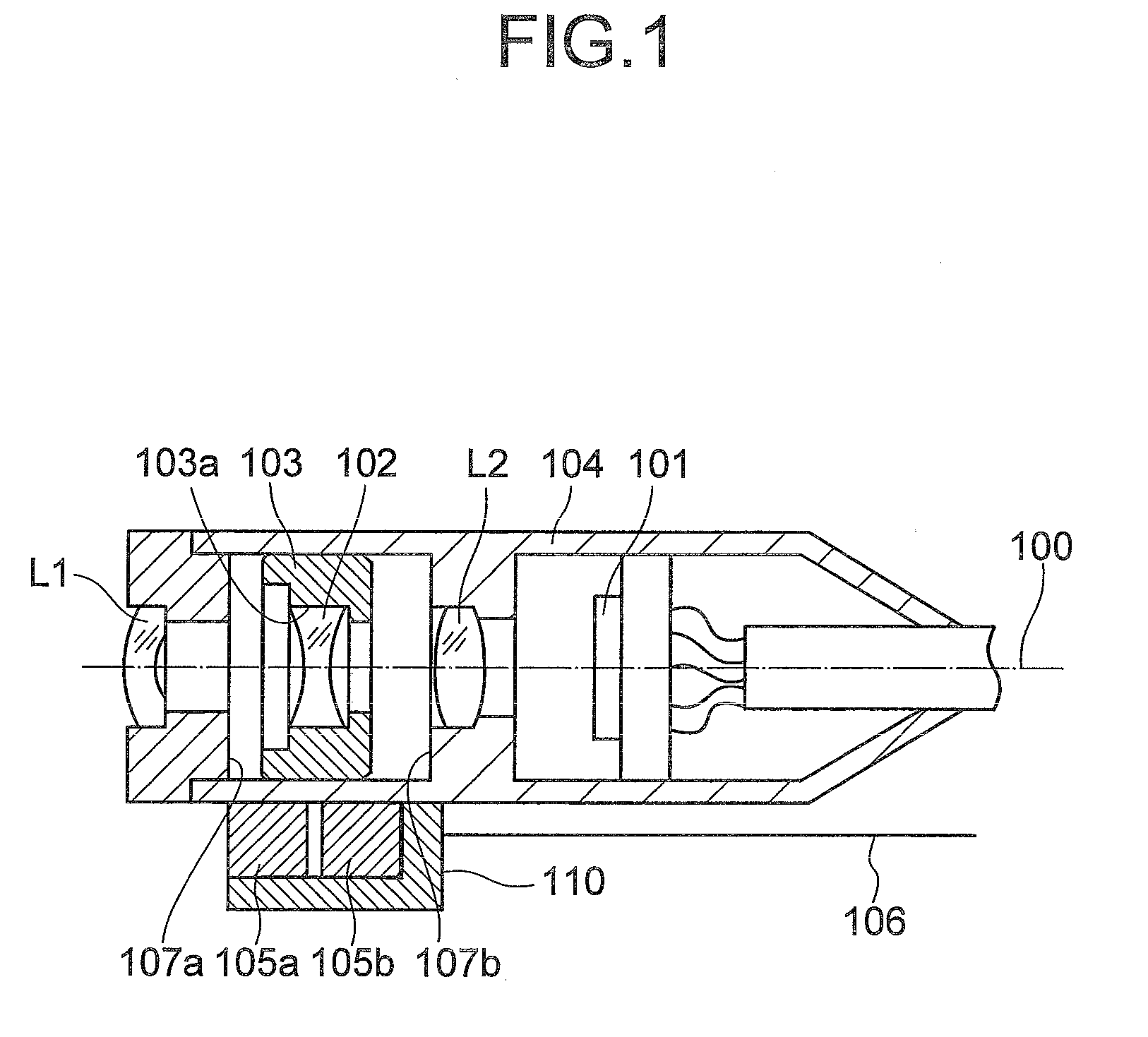 Magnetic coupling lens driving actuator