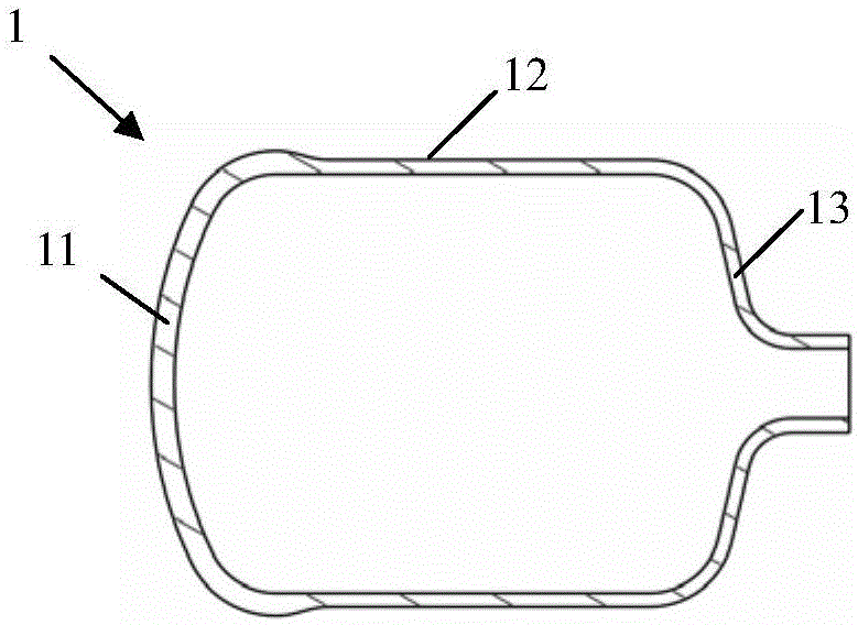 Weldless lightweight water heater inner container product and manufacture method thereof