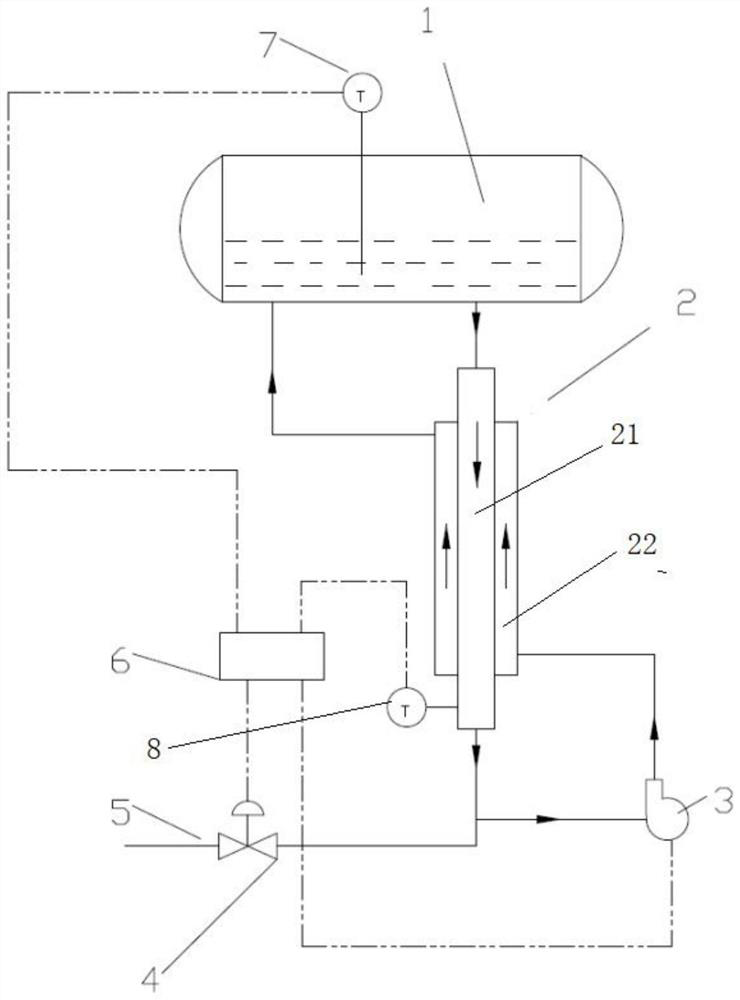 Novel water-saving and energy-saving solar water heating system and using method thereof