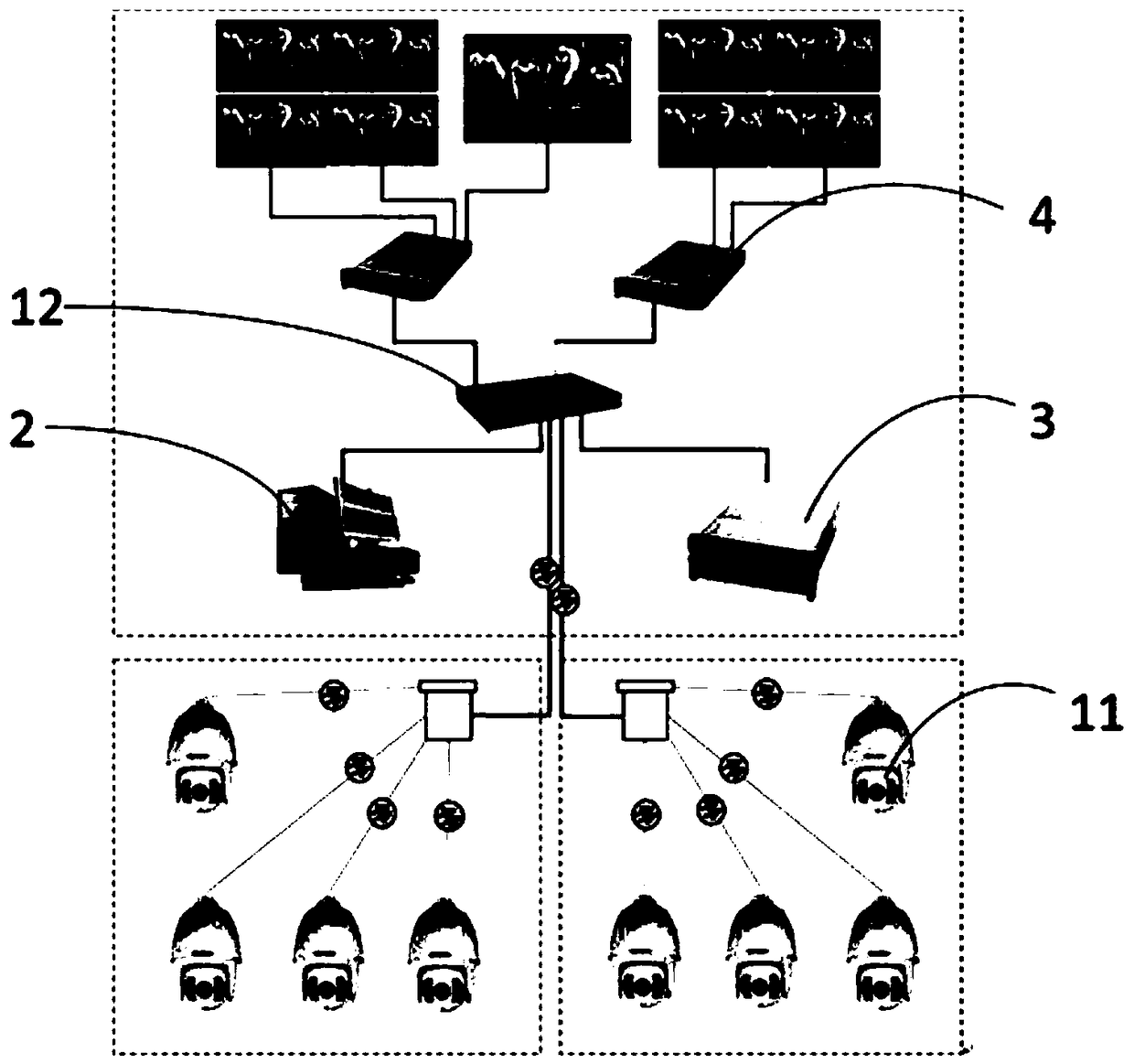 A pedestrian re-identification monitoring system based on a depth convolution neural network