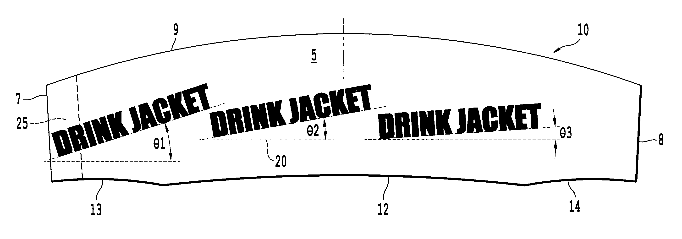 Beverage sleeve for a container