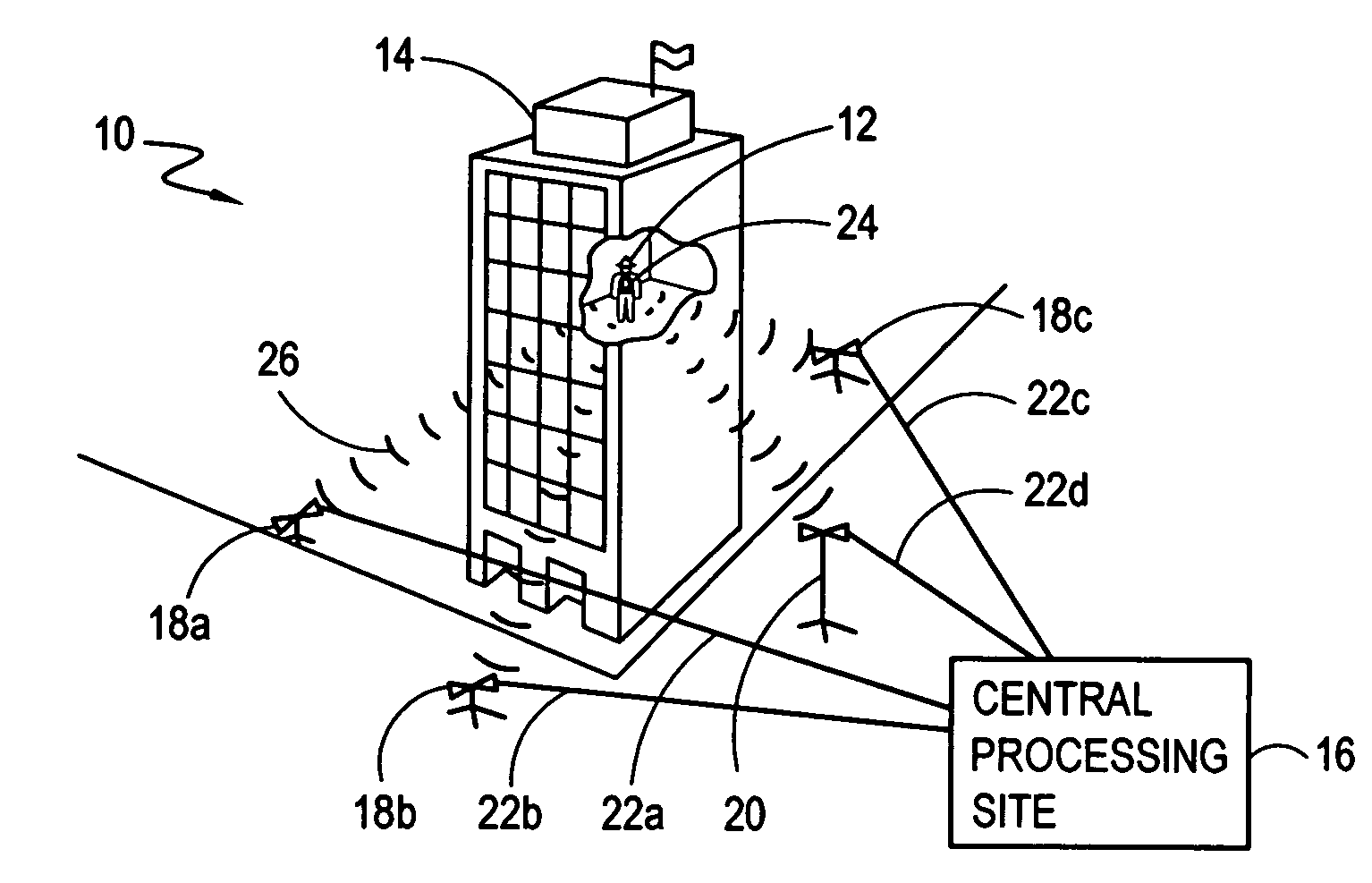 Firefighter locator with activator