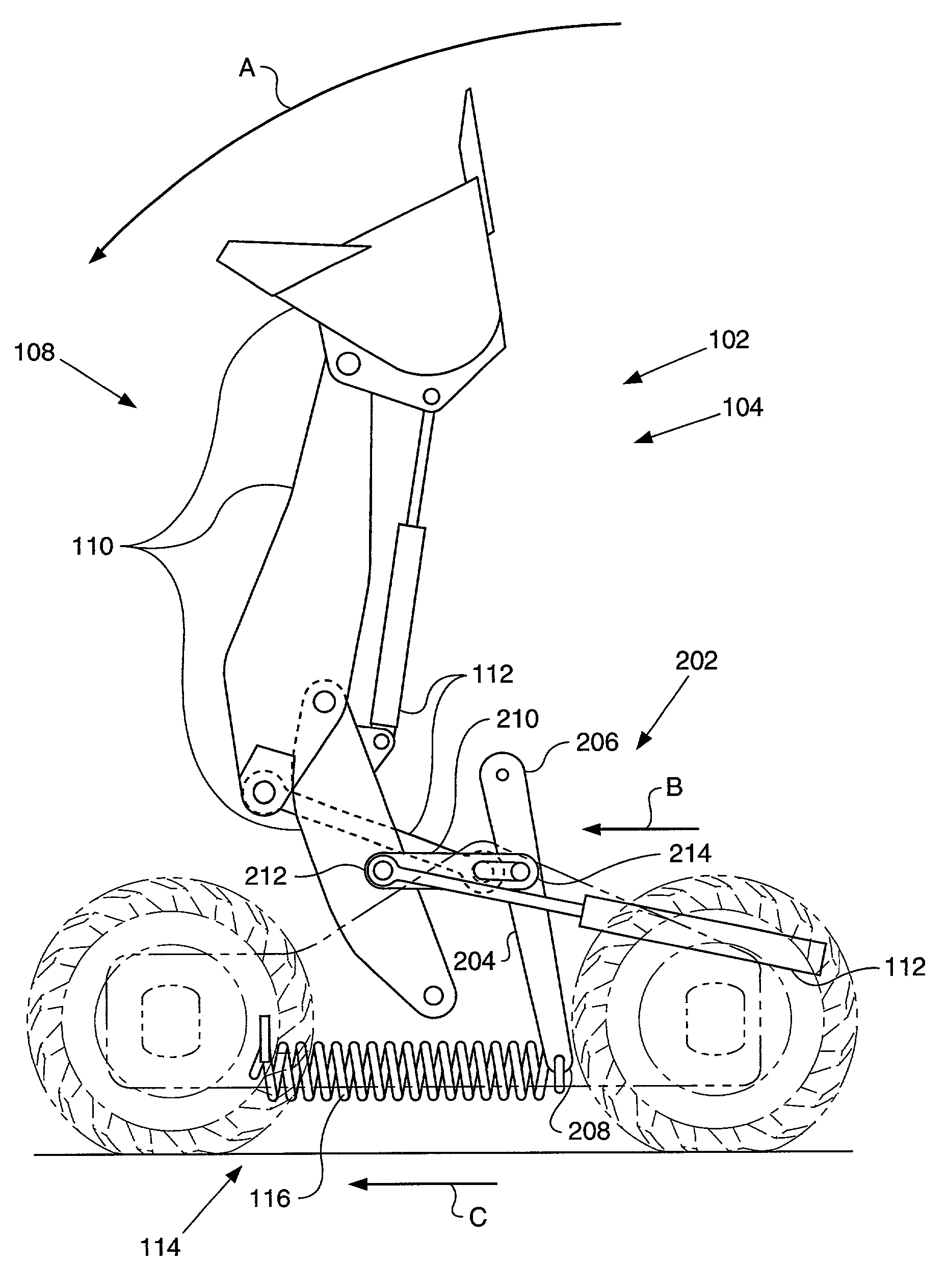 Counterbalance for linkage assembly